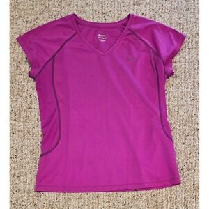 Reebok‎ V-neck Top Women's Large Purple